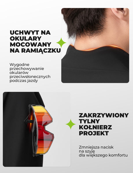 ROCKBROS Męska Kurtka Rowerowa Zaawansowana Technologia 3-Warstwowa-YDWT007 Kurtka wiosenno-jesienna