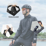 ROCKBROS Zestawy Odzieży Męski Składający Się Z Kurtki Typu Softshell I Spodni Z Podszewką Zestawy odzieży