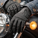 ROCKBROS Męskie Rękawice Motocyklowe z Ekranem Dotykowym-MT003 Rękawiczki