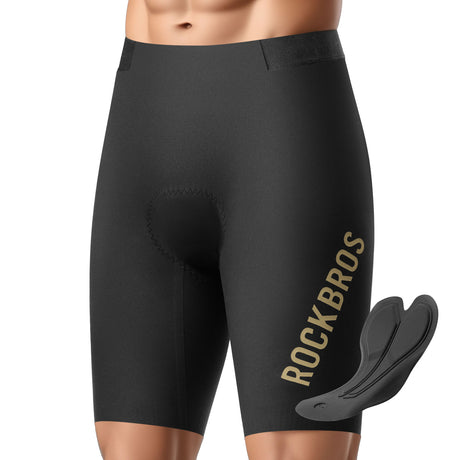 ROCKBROS Męskie Spodenki Rowerowe Endurance Z Elastic Interface® Wkładką - YDDK013 Spodenki