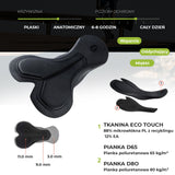 ROCKBROS Męskie Spodenki Rowerowe Z Szelkami, Oddychające Amortyzujące I Wyściełane-YDDK008 Spodnie rowerowe na szelkach