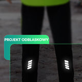 ROCKBROS Męskie Spodnie Rowerowe Zimowe Ciepłe, Regulowane Nogawki Spodni