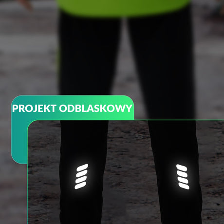 ROCKBROS Męskie Spodnie Rowerowe Zimowe Ciepłe, Regulowane Nogawki Spodni