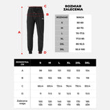 ROCKBROS Cienkie Spodnie Męskie Rowerowe z Odblaskowymi Paskami Spodnie