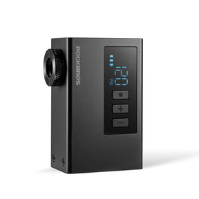 ROCKBROS Mini Elektryczne Pompki Rowerowa z Manometrem Maks. 120 PSI-AS240 PRO Elektryczne pompki
