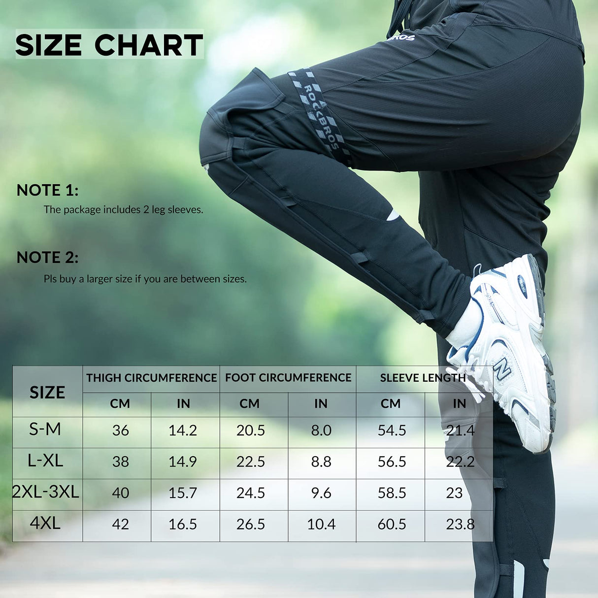 ROCKBROS Ocieplacze na Nogi Dla Kobiet i Mężczyzn, Kolarskie Ocieplacze Na Kolana Nogawki