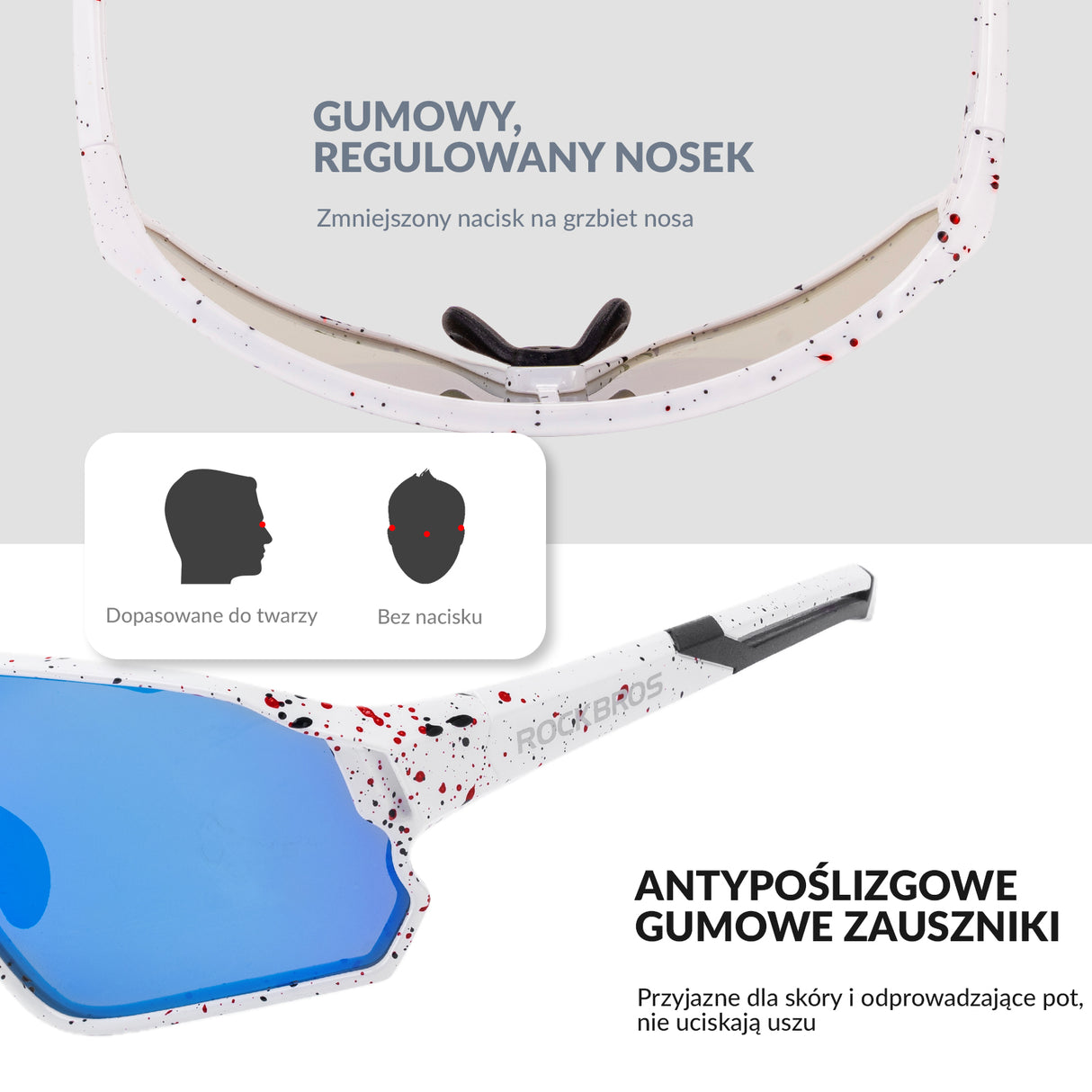 Dziecięce Okulary Rowerowe Polaryzacyjne