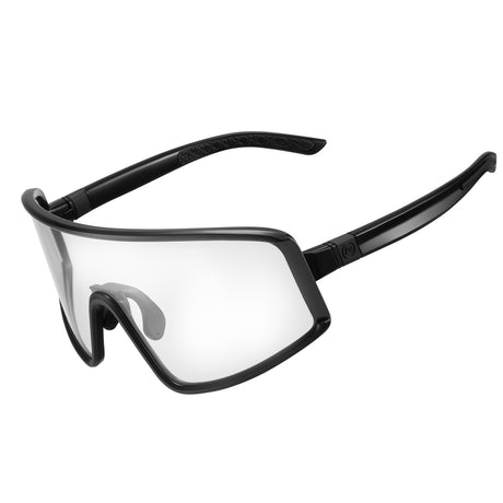 ROCKBROS Okulary Rowerowe Fotochromowe Z Powłoką Przeciwmgielną-Czarny