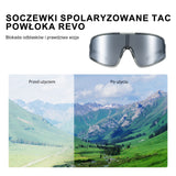 Okulary Rowerowe Polaryzacyjne Ultralekkie Ochrona UV400 4 Kolory-SP376