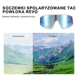 Okulary Rowerowe Polaryzacyjne Ultralekkie Ochrona UV400 4 Kolory-SP376