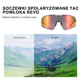 Okulary Rowerowe Polaryzacyjne Ultralekkie Ochrona UV400 4 Kolory-SP376