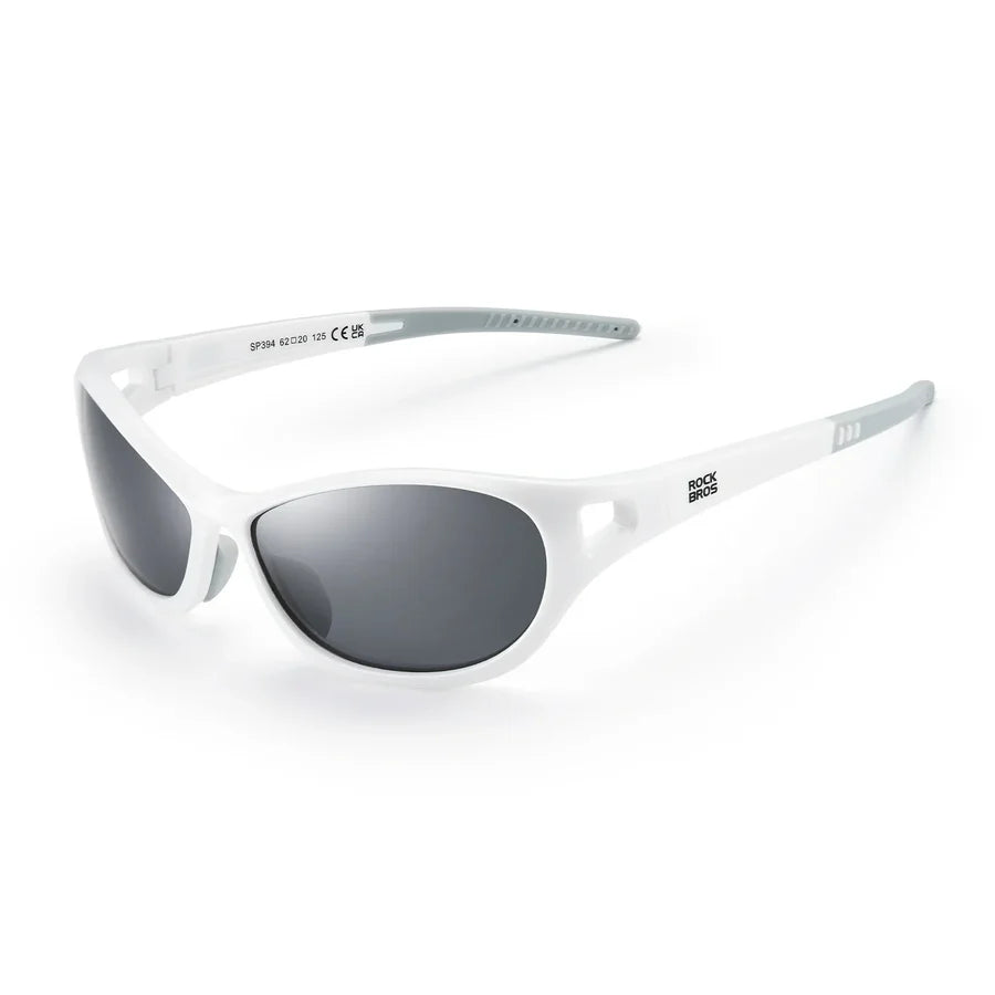 ROCKBROS Okulary sportowe z Polaryzacją Ultralight i UV400-SP394 Okulary i gogleBiałe