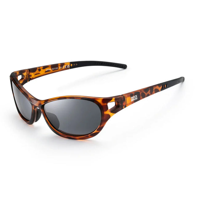 ROCKBROS Okulary sportowe z Polaryzacją Ultralight i UV400-SP394 Okulary i gogleBrązowy
