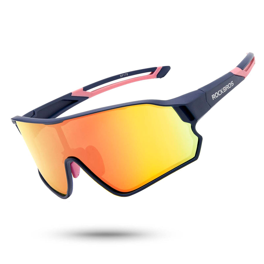 ROCKBROS Okulary Rowerowe Przeciwsłoneczne Kolarskie Polaryzacja Ochrona UV