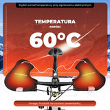 ROCKBROS Podgrzewane, Wodoodporne Pokrowce Na Kierownicę Roweru Z Możliwością Ładowania-D16-2 Rękawiczki