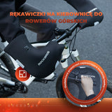 ROCKBROS Podgrzewane, Wodoodporne Pokrowce Na Kierownicę Roweru Z Możliwością Ładowania-D16-2 Rękawiczki