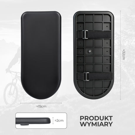 ROCKBROS Poduszka na Bagażnik Rowerowy Komfort i Łatwy Montaż-5251 Bagażniki
