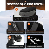 ROCKBROS Pokrowce na Buty Rowerowe Zimowe z Akumulatorem 5000 mAh-D86 Ochraniacze na buty