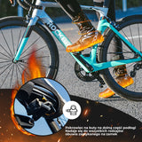 ROCKBROS Pokrowce na Buty Rowerowe Zimowe z Akumulatorem 5000 mAh-D86 Ochraniacze na buty