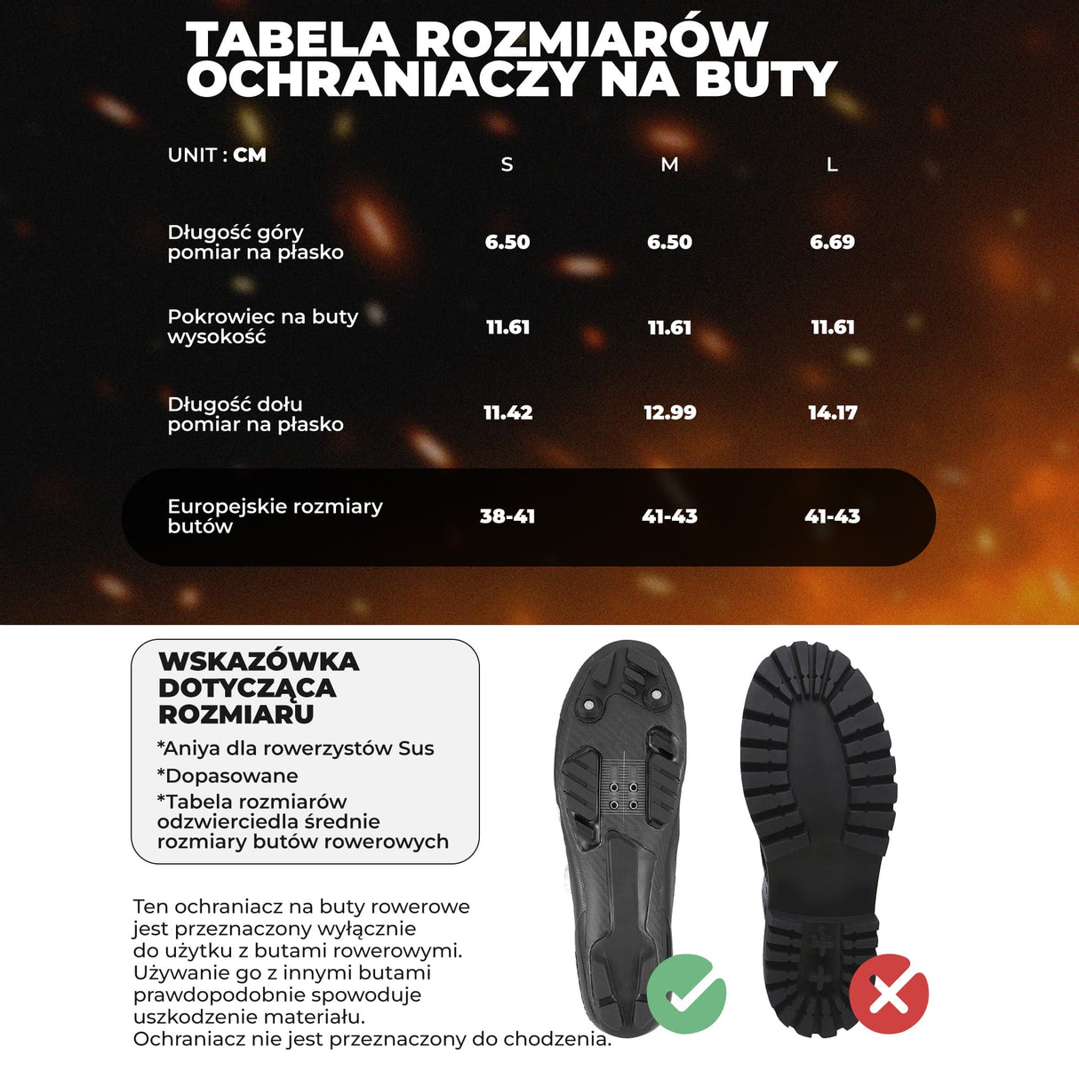 ROCKBROS Pokrowce na Buty Rowerowe Zimowe z Akumulatorem 5000 mAh-D86 Ochraniacze na buty