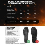 ROCKBROS Pokrowce na Buty Rowerowe Zimowe z Akumulatorem 5000 mAh-D86 Ochraniacze na buty