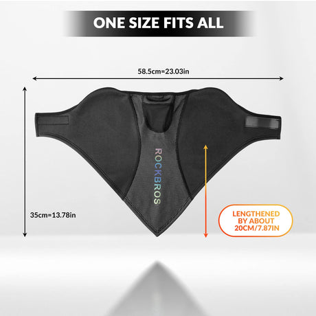 ROCKBROS Połowa Kominiarka Do Sportów Na Świeżym Powietrzu Osłony twarzy