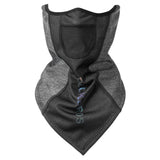 ROCKBROS Połowa Kominiarka Do Sportów Na Świeżym Powietrzu Osłony twarzySzary