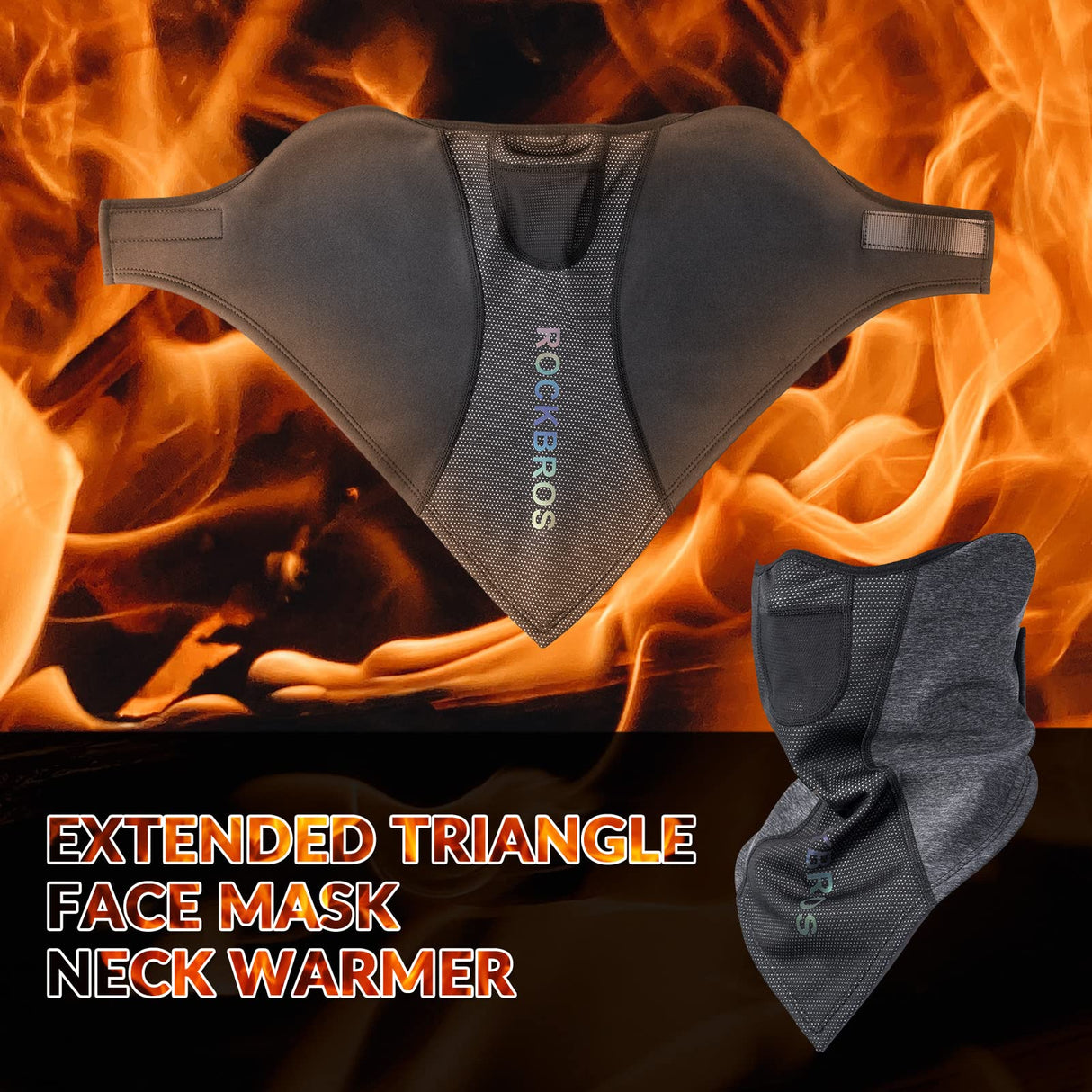 ROCKBROS Połowa Kominiarka Do Sportów Na Świeżym Powietrzu Osłony twarzy