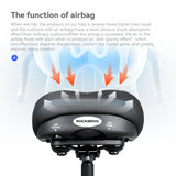 ROCKBROS Regulowane Pompowane Siodełko Rowerowe-V20 Siodełka rowerowe