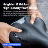 ROCKBROS Regulowane Pompowane Siodełko Rowerowe-V20 Siodełka rowerowe