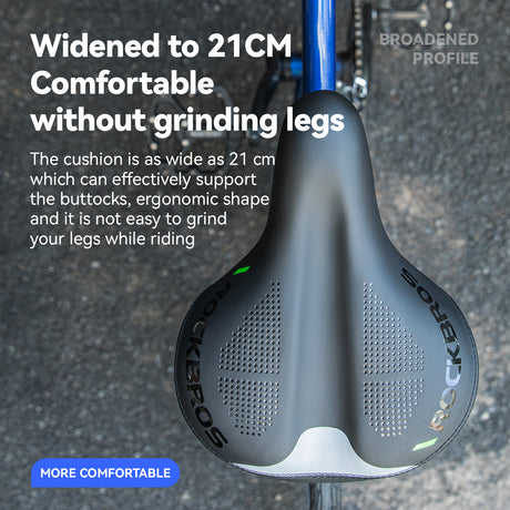 ROCKBROS Regulowane Pompowane Siodełko Rowerowe-V20 Siodełka rowerowe