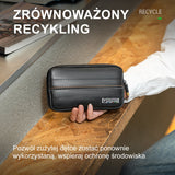 ROCKBROS ROAD TO SKY Portfel Rowerowy Ekologiczna z Recyklingu Opon z Przegródkami 0,4 L-TL011 Portfel