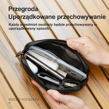 ROCKBROS ROAD TO SKY Portfel Rowerowy Ekologiczna z Recyklingu Opon z Przegródkami 0,4 L-TL011 Portfel