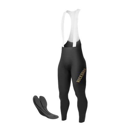 ROCKBROS Profesjonalne Spodenki Rowerowe Technologia Elastic Interface® I Bezpieczeństwo-YDCK009-1 Spodnie rowerowe na szelkach