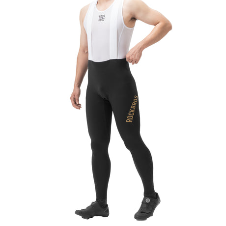 ROCKBROS Profesjonalne Spodenki Rowerowe Technologia Elastic Interface® I Bezpieczeństwo-YDCK009-1 Spodnie rowerowe na szelkach