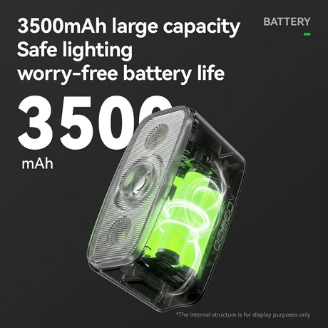 ROCKBROS Lampka Rowerowa Przednia 1200 lm-QC1200 Światła rowerowe