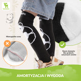 ROCKBROS Qunature Dziecięce Skarpety Narciarskie Do Kolan W Kolorze Pandy-Q23-015 Skarpetka