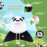 ROCKBROS Qunature Kominiarka Zimowa z Wzorem Pandy Całą Twarz Narciarska dla Dzieci i Rodziców-014-YPP103 Kominiarki