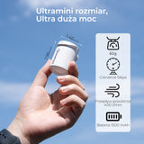 Qunature Qunature Mini Szybka Pompka Elektryczna 1500 mAh, Funkcja Inflacji i Deflacji Elektronika