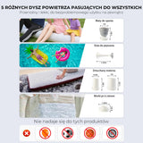 Qunature Qunature Mini Szybka Pompka Elektryczna 1500 mAh, Funkcja Inflacji i Deflacji Elektronika