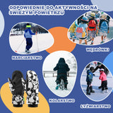ROCKBROS Qunature Rękawiczki Narciarskie Zimowe Panda dla Dzieci -014-S349 Rękawiczki