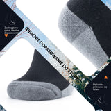 ROCKBROS Qunature Skarpetki Narciarskie Damskie/Męskie Skarpety Wełna Merino Termiczne-Q23-010 Skarpetka