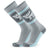 ROCKBROS Qunature Skarpetki Narciarskie Zimowe Termiczne Wykonane Unisex Rozmiar -Q23-011 SkarpetkaGray S-M