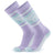 ROCKBROS Qunature Skarpetki Narciarskie Zimowe Termiczne Wykonane Unisex Rozmiar -Q23-011 SkarpetkaFioletowy S-M