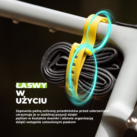 Qunature Qunature Bikepacking Wielofunkcyjne Paski TPU Zestaw 2 szt. Qunature-Bikepacking