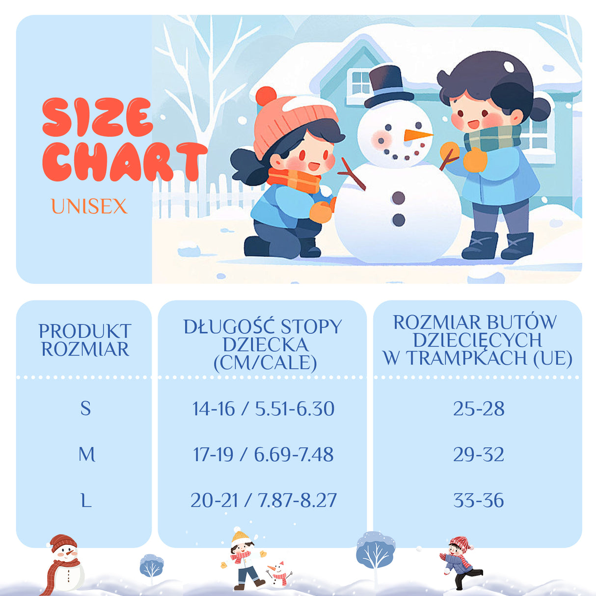 Qunature Qunature Wełniane Skarpety Narciarskie Dla Dzieci-Q23-011 Skarpetka