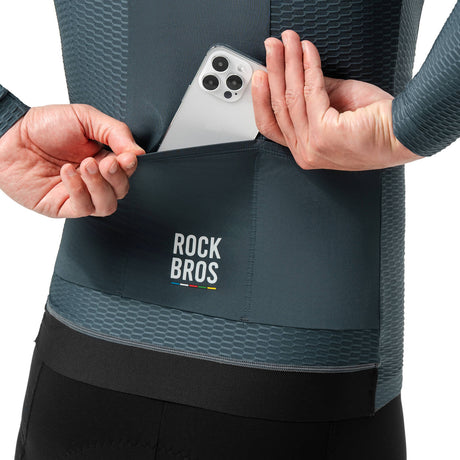 ROAD TO SKY ROAD TO SKY Męska Koszulka Kolarska Z Długim Rękawem Do Rowerów MTB I Szosowych Koszulki