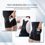 ROAD TO SKY ROAD TO SKY Męskie Letnie Spodenki Kolarskie Z Szelkami I Wysokiej Jakości Wkładką - TLDK001-1 Spodnie rowerowe na szelkach