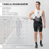 ROAD TO SKY ROAD TO SKY Męskie Letnie Spodenki Kolarskie Z Szelkami I Wysokiej Jakości Wkładką - TLDK001-1 Spodnie rowerowe na szelkach