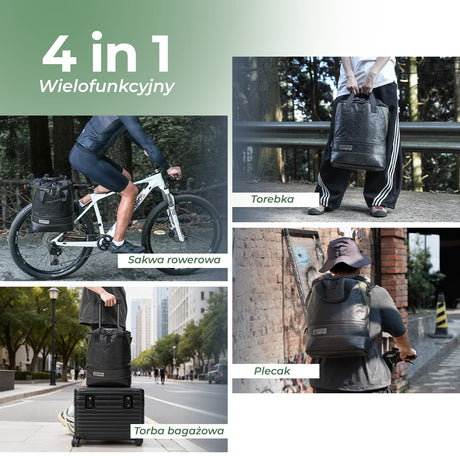 ROCKBROS ROAD TO SKY Ekologiczna Torba na Bagażnik 12 L-TL008 Torby na bagażnik